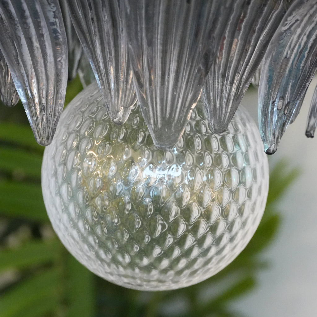 Beautifully Murano Palmette Smoked Chandelier product image