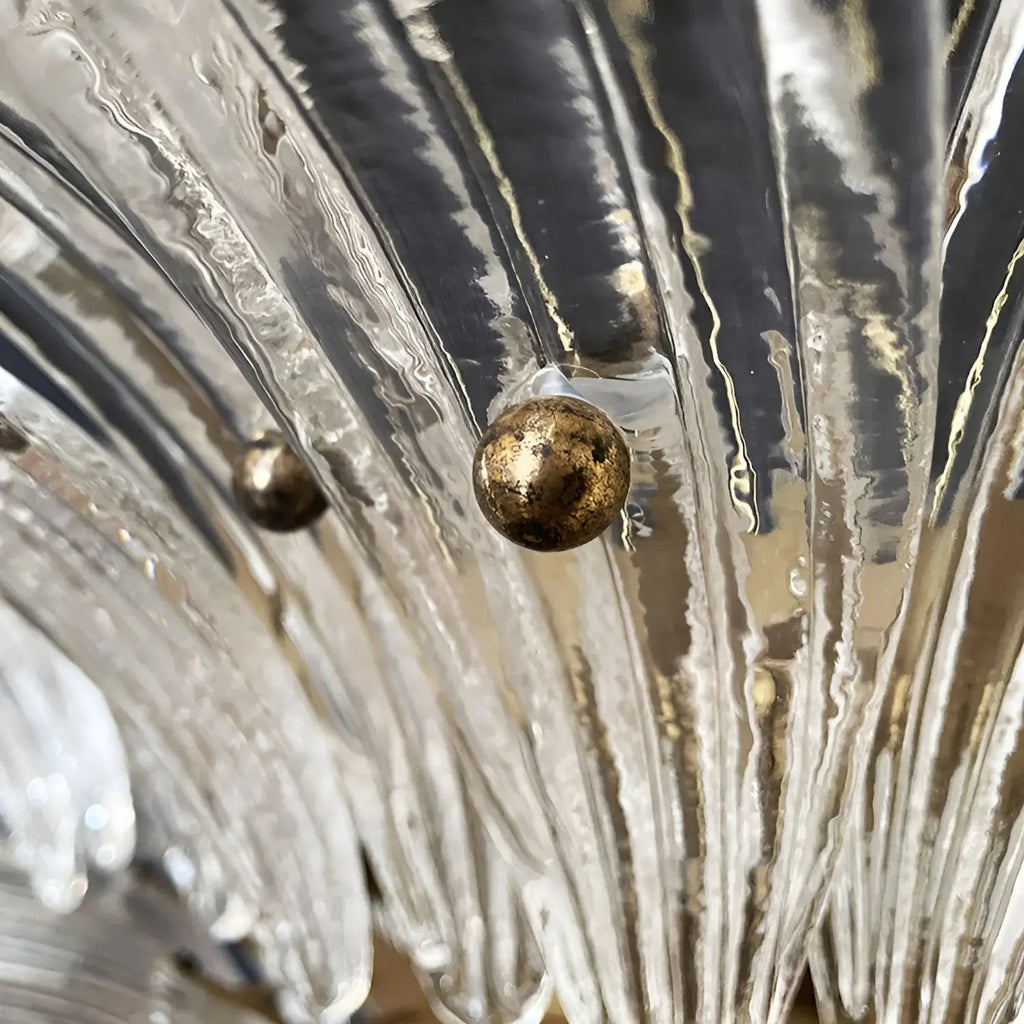 Beautifully Murano Palmette Transparent Chandelier product image