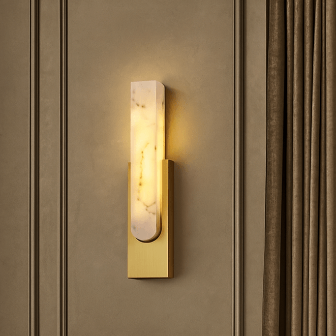 Wexford Alabaster Wall Sconce