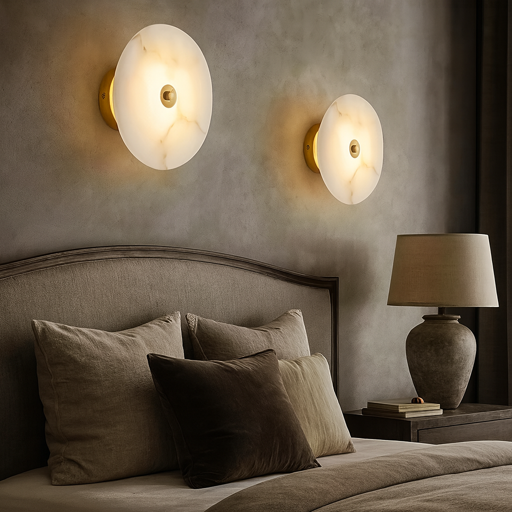 Hastings Alabaster Wall Sconce