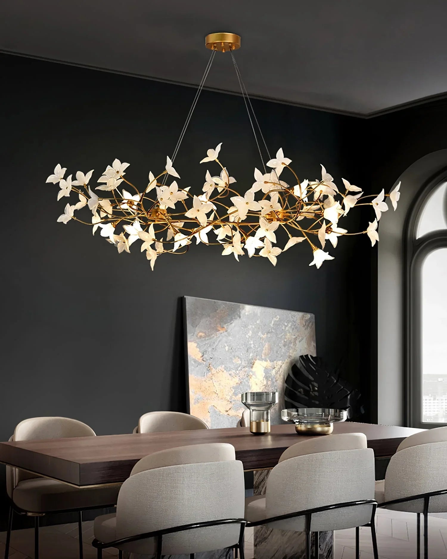 Begonia Branch Chandelier product image