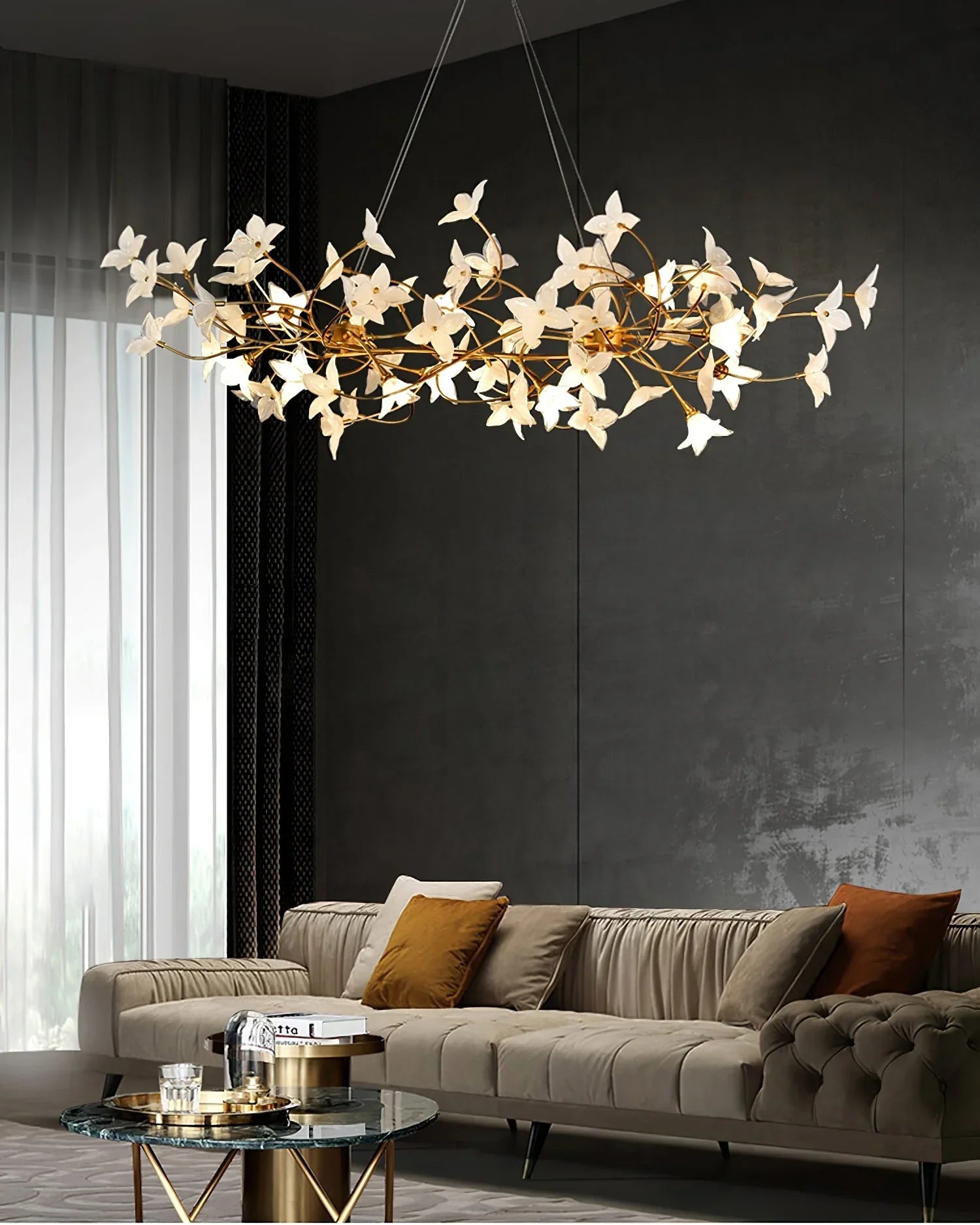 Begonia Branch Chandelier product image