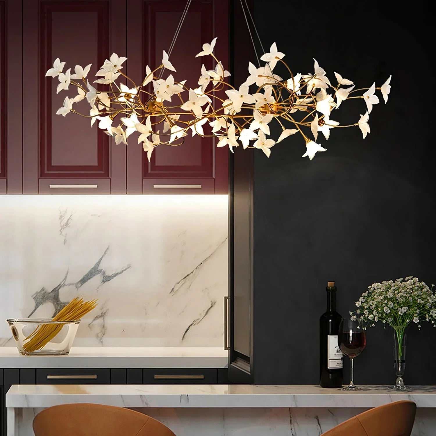 Begonia Branch Chandelier product image