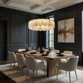 Benett Alabaster Chandelier by Bling Lighting Studio