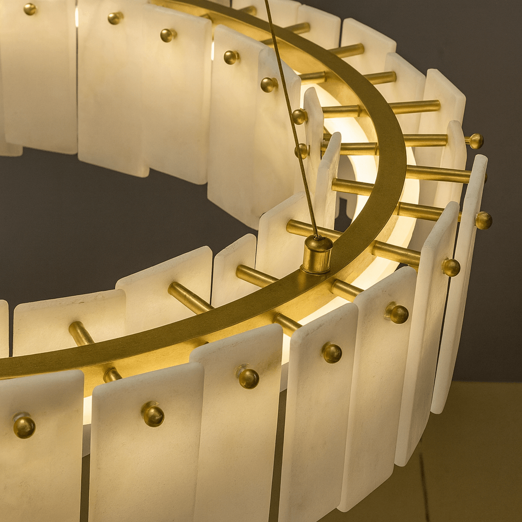 Benett Alabaster Chandelier product image