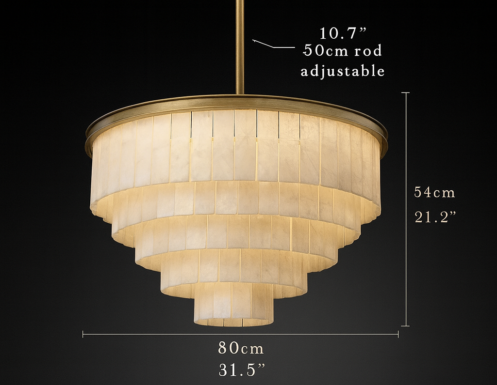 Berkley Alabaster Chandelier product image