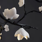 Black Branch Copper Tree Chandelier by Bling Lighting Studio
