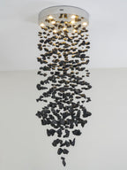 Black Stones Chandeliers