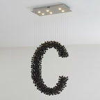 Black Stones Chandeliers