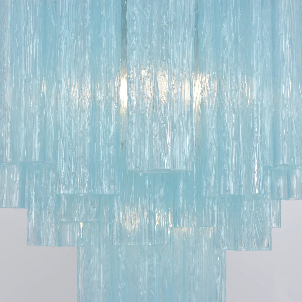Blue Murano Glass Tube Chandelier product image