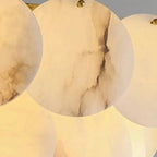 Bordwell Alabaster Chandelier 23" additional product view