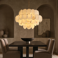 Bordwell Alabaster Chandelier 31" by Bling Lighting Studio