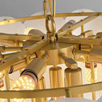 Bordwell Alabaster Chandelier 31" product image