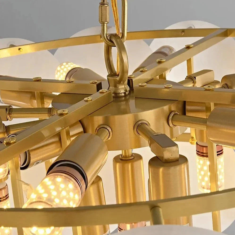 Bordwell Alabaster Chandelier 35" product image