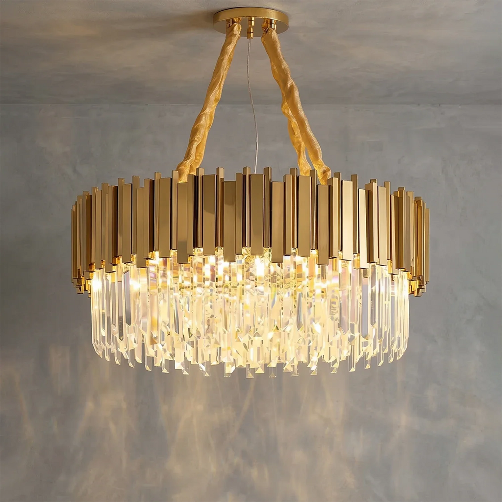 Bourbons Alphonsus Crystal Chandelier