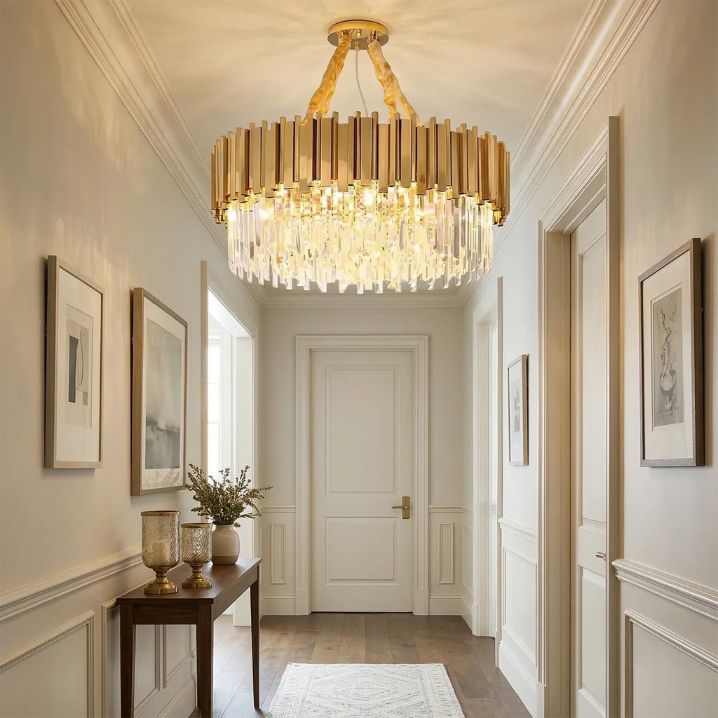 Bourbons Alphonsus Crystal Chandelier