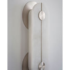 Brace Alabaster Wall Sconce by Bling Lighting Studio