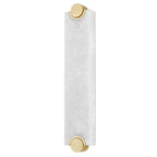 Brant Alabaster Wall Sconce by Bling Lighting Studio
