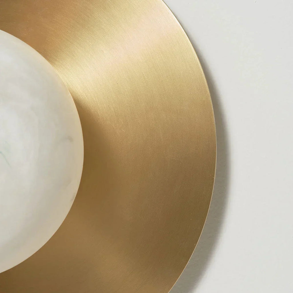 BRANZA ALABASTER WALL SCONCES by Bling Lighting Studio