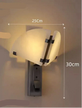BRIELLE ALABASTER WALL SCONCE by Bling Lighting Studio