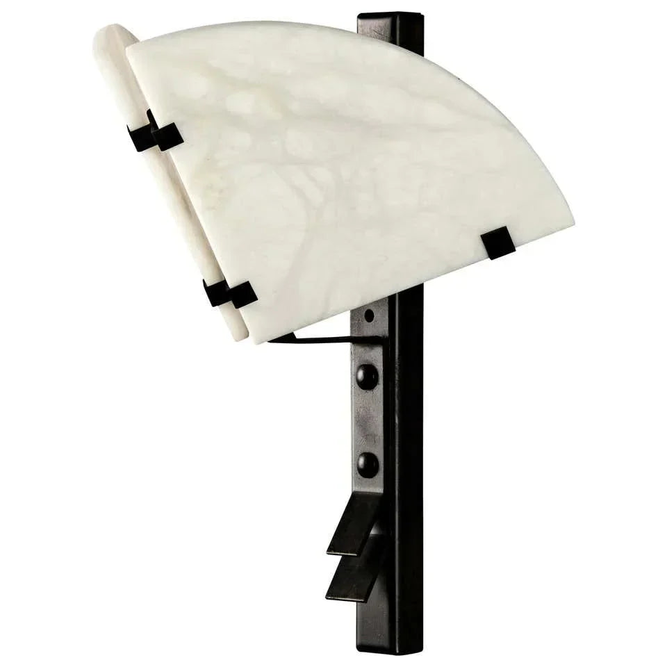 BRIELLE ALABASTER WALL SCONCE by Bling Lighting Studio