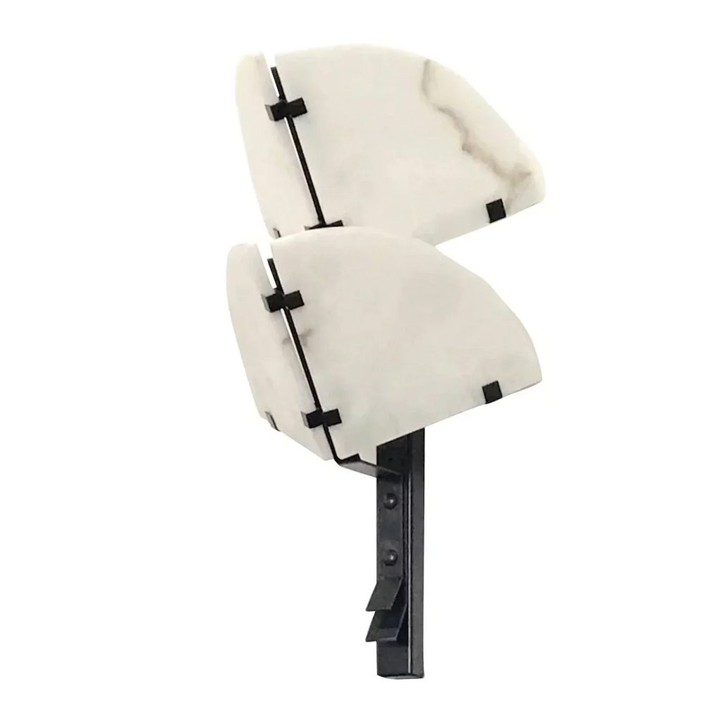 BRIELLE ALABASTER WALL SCONCE by Bling Lighting Studio