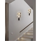 BRIELLE ALABASTER WALL SCONCE by Bling Lighting Studio