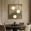 Brighton Alabaster Chandelier by Bling Lighting Studio