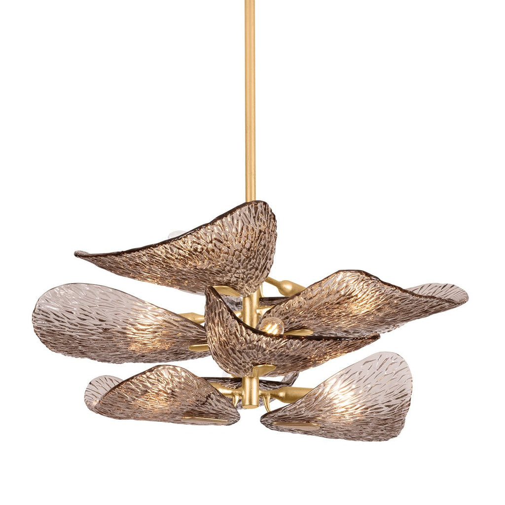 Cardiff Chandelier Glass lighting by Bling Lighting Studio