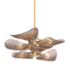 Cardiff Chandelier Glass lighting by Bling Lighting Studio