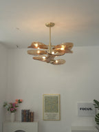 Cardiff Chandelier Glass lighting by Bling Lighting Studio
