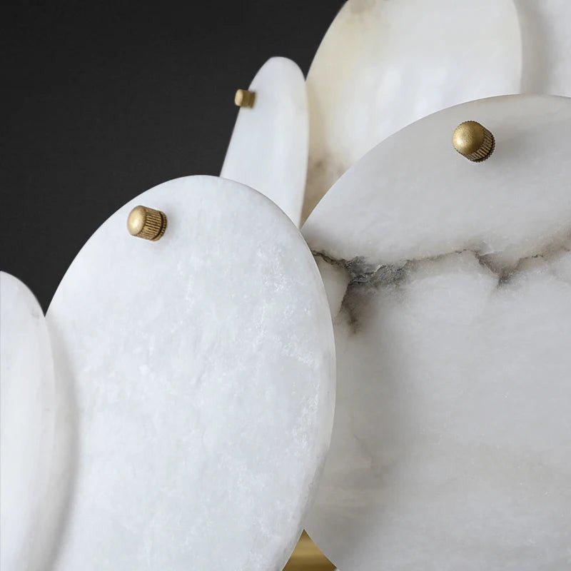 Caelum Alabaster Chandelier Light by Bling Lighting Studio
