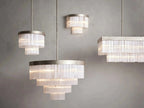 Cameron 4 Tier Selenite Chandelier by Bling Lighting Studio