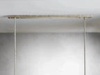 Cameron Rectangular Selenite Chandelier by Bling Lighting Studio