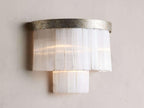 Cameron Selenite Wall Sconce by Bling Lighting Studio