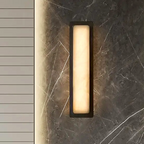 Capri Alabaster Wall Sconce detail view
