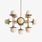 Cara Alabaster Chandelier detail view