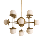 Cara Alabaster Chandelier by Bling Lighting Studio