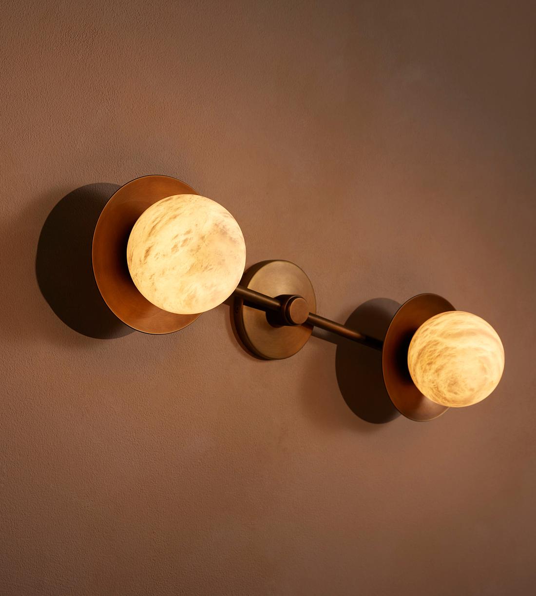Cara Alabaster Wall Light 22" by Bling Lighting Studio