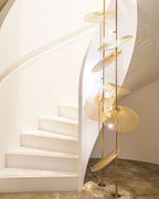 Cattail Leaf Chandelier