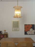 Brasher Small Chandelier Glass lighting by Bling Lighting Studio