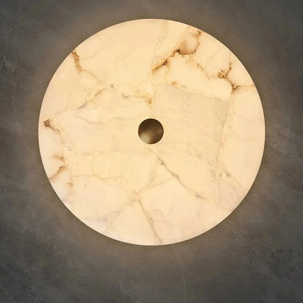 Moonshade Alabaster Flush Mount Chandelier product image