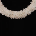 Cervine Quartz Stone Geode Quartz Crystal Chandelier Vertical Hanging Ring Pendant Light by Bling Lighting Studio