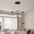 Cervine Quartz Stone Minimalistic Crystal Quartz Chandelier by Bling Lighting Studio