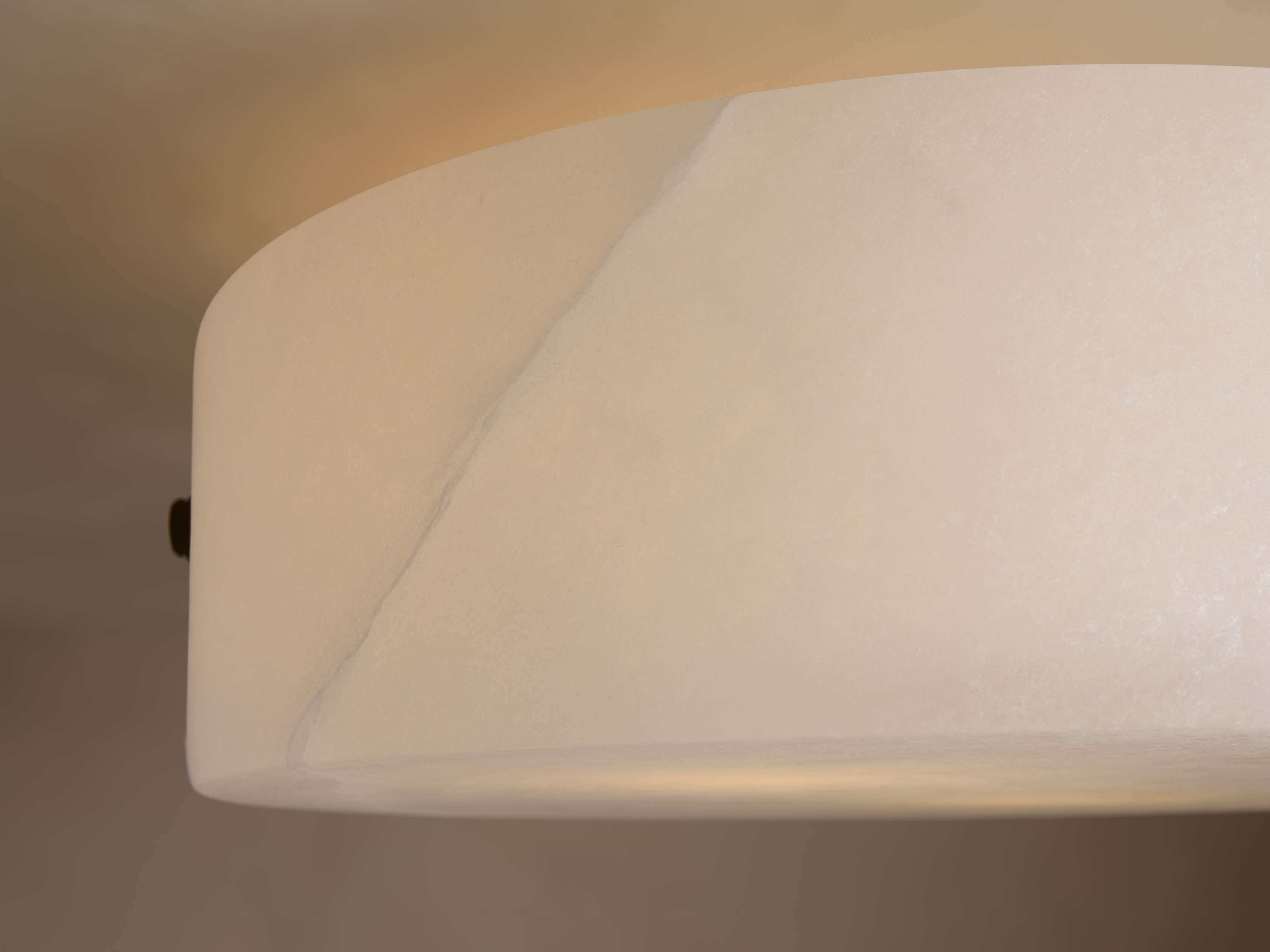 Chayla Alabaster Stone Flushmount lighting fixture additional product view