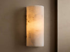 Chayla Alabaster Stone Sconce 12'' 18''H by Bling Lighting Studio