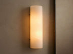 Chayla Alabaster Stone Sconce 12'' 18''H material and finish detail