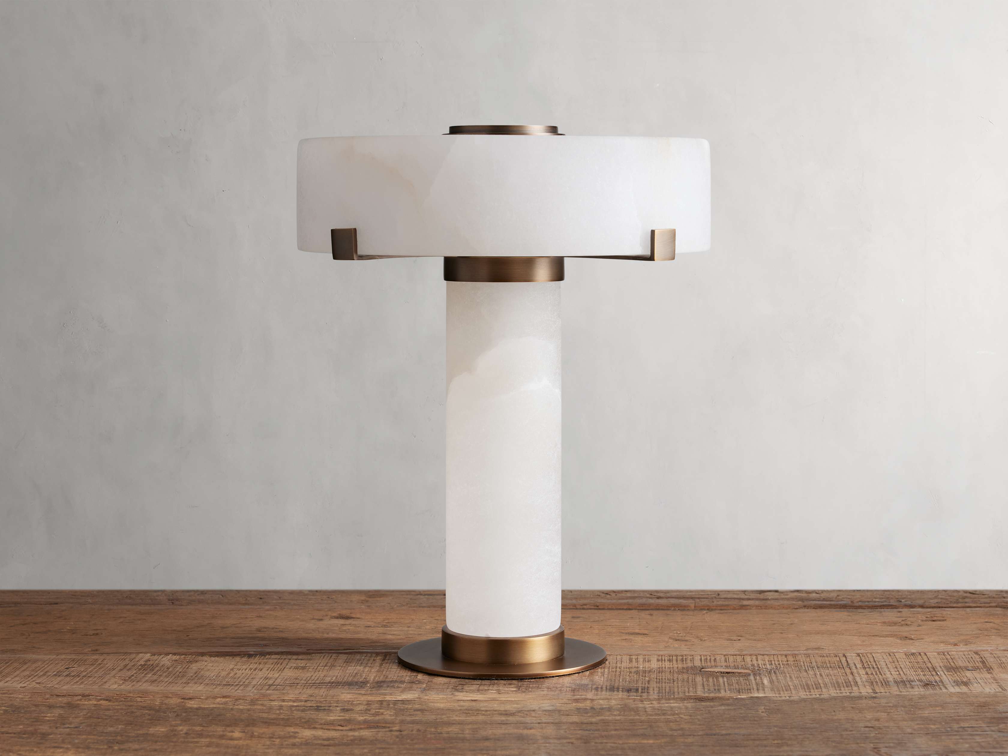Chayla Alabaster Stone Table Lamp 13'' 19'' product image