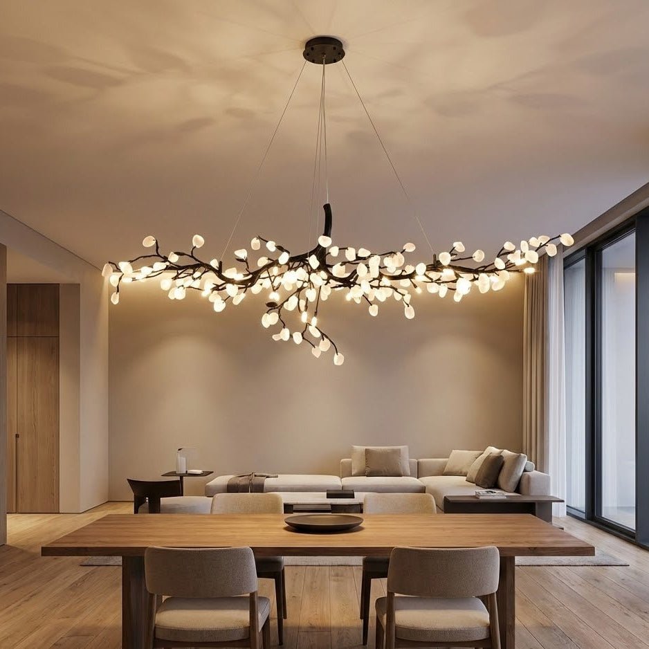 Cherry Blossom Branch Tree Chandelier by Bling Lighting Studio