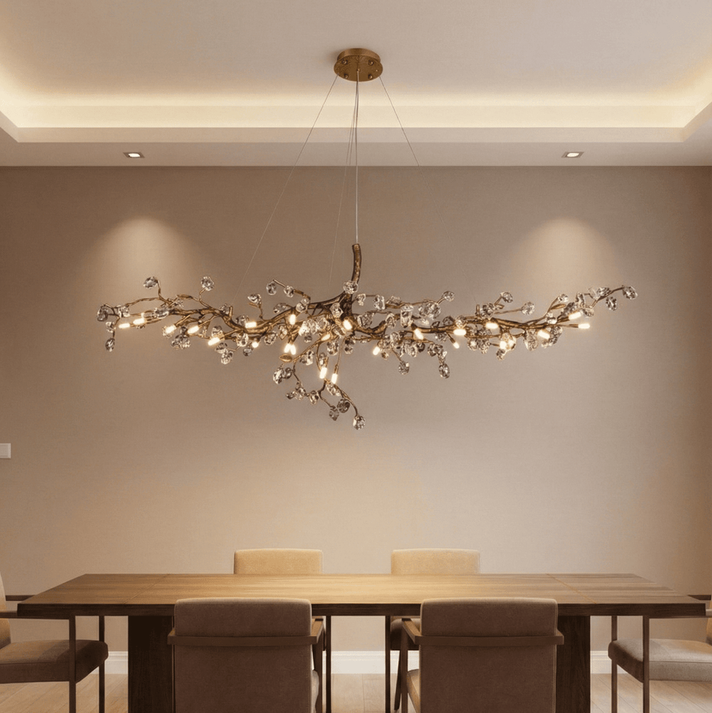 Cherry Blossom Branch Tree Chandelier by Bling Lighting Studio
